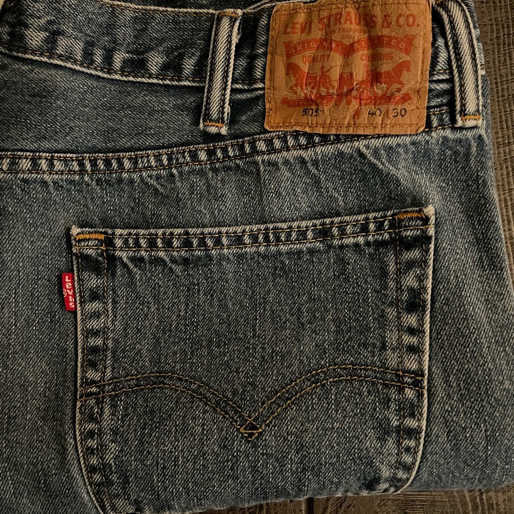 505 Levi Jeans 40x30